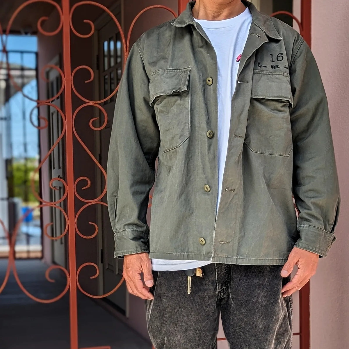 psicom WN'W SHIRTS II オリーブグリーン l IMG-