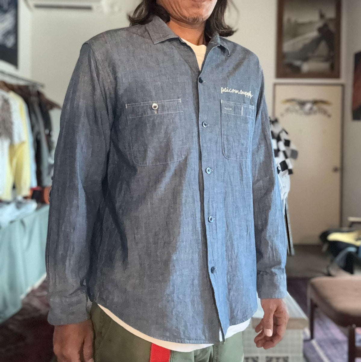 2025 chambray shirts – tivoLi surf shop