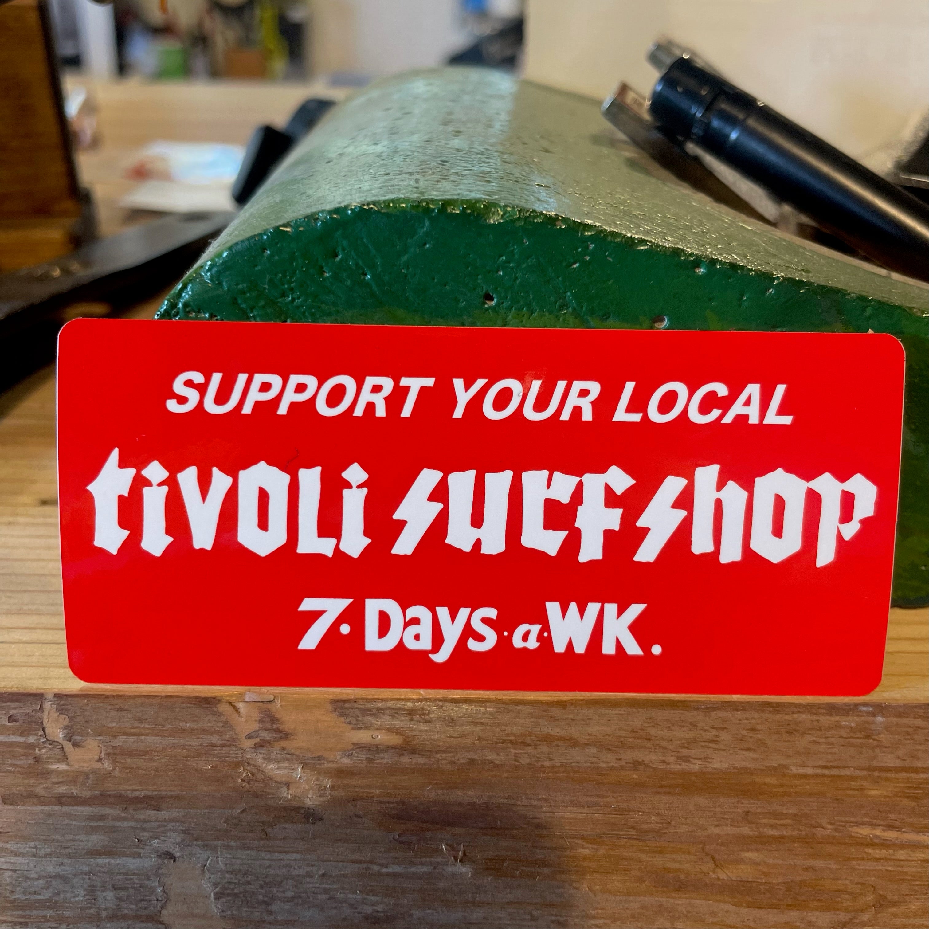 Sticker 2024"tivoLi - SUPPORT YOUR LOCAL - "