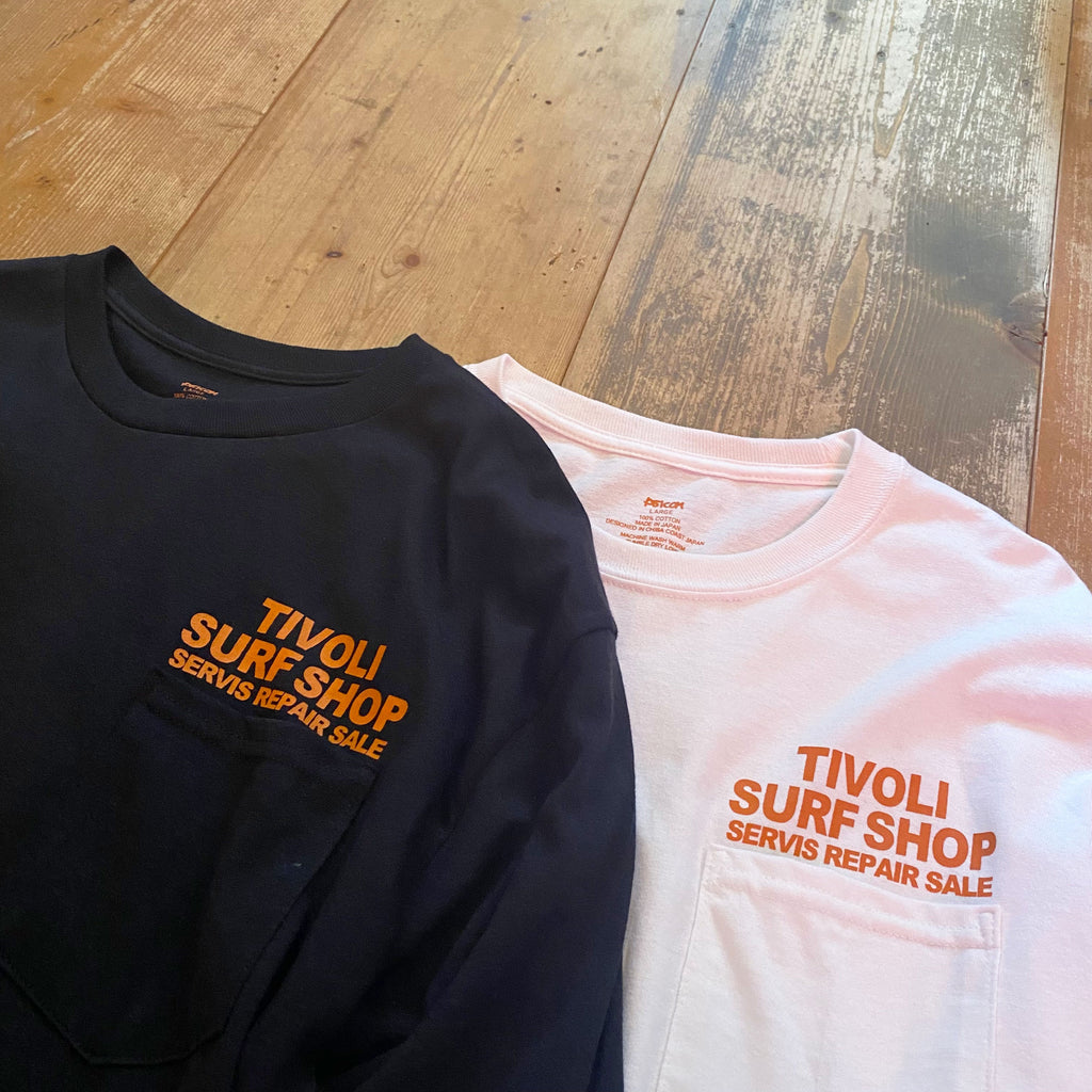 tivoLi surf shop  T Shirts サイコム　パンヘッド　L