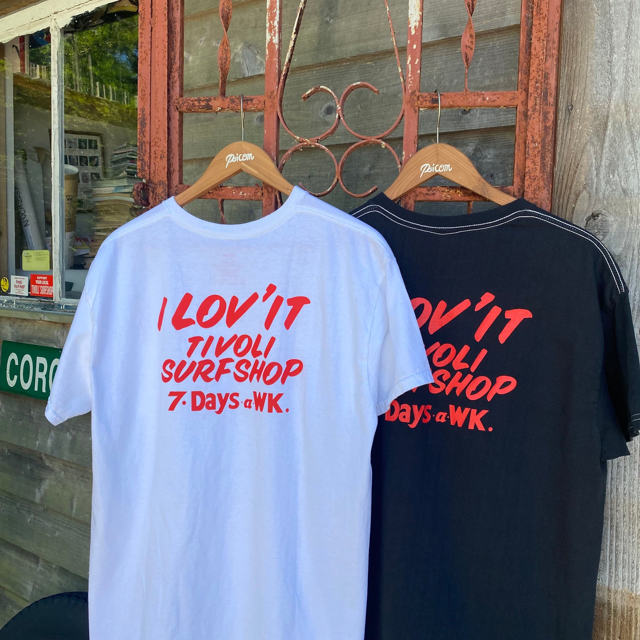 Psicom Tシャツ 黒 L TIVOLI SURFSHOP CATEGORY tivoLi SURF SHOP / PSICOM | east villa